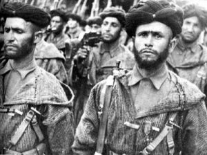 Truppe di liberazione dell'Italia marocchine e algerine sotto il comando francese