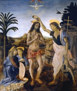 Battesimo-di-Cristo-Leonardo-da-Vinci-1470