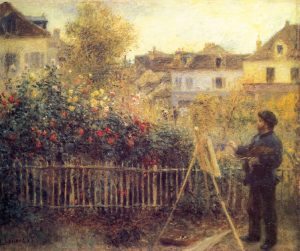 Pierre-Auguste_Renoir-Monet-che-dipinge-nel-suo-giardino-di-Argenteuil