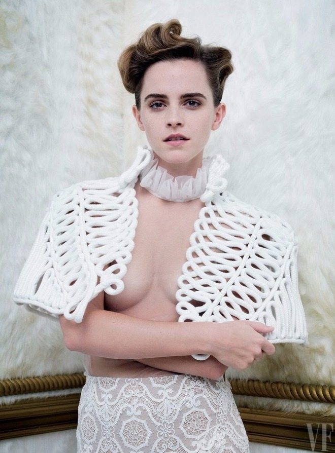 Emma Watson fuori di se.no su Vanity Fair, fan in rivolta