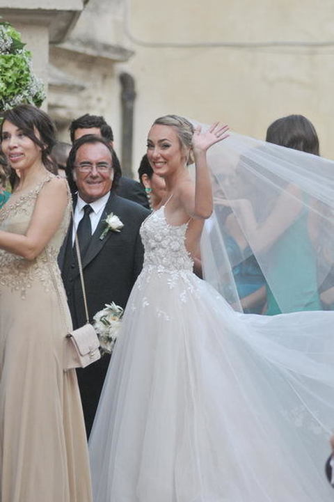 Cristel Carrisi, matrimonio a Lecce per la figlia di Al Bano