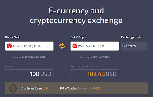 Where can I exchange USDT to Perfect Money? Check XMLGold!