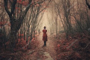 depositphotos_39324545-stock-photo-woman-and-foggy-forest