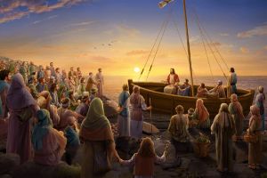 Gesù predica il Vangelo nella Galilea