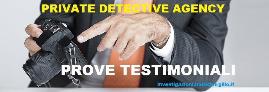 investigatore privato Detective  (Sud-Italia e Isole)