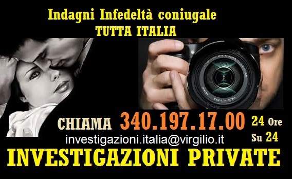 Investigatore Privato Cosenza, Catanzaro, Vibo Valentia, Agrigento, Caltanissetta