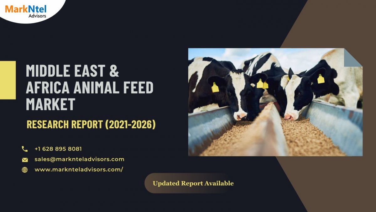 Middle East & Africa Animal Feed Market Trends and Development 2021-26 | Countries Share, Segment, and Top Companies