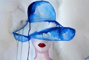 Donna con cappello - Virginia Fabbri