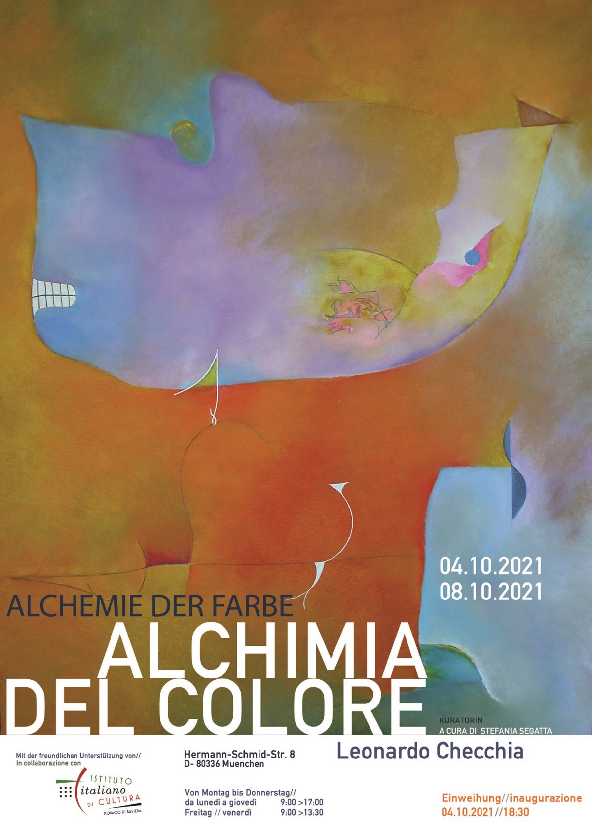 “ALCHIMIA DEL COLORE” – Istituto di Cultura Italiana – Monaco di Baviera