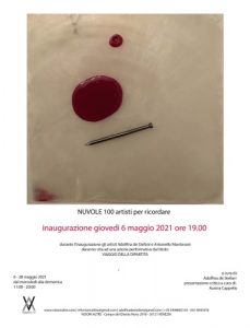 NUVOLE-100 artisti per ricordare_Galleria Visionialtre di Adolfina De Stefani_2021_blog Martorelli Lucia-Studio di Arte Gentile Polo