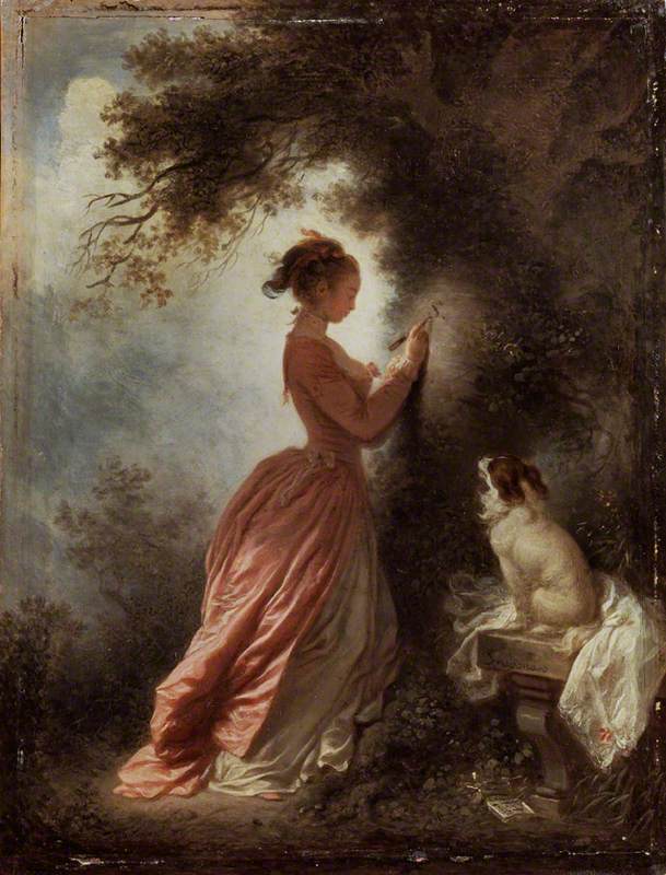 Fragonard, Jean-Honore; The Souvenir; The Wallace Collection; http://www.artuk.org/artworks/the-souvenir-209402