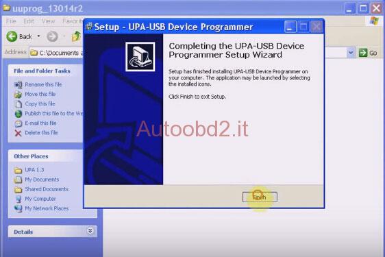 V1.3 UPA USB Programmer download gratuito e installazione su win7