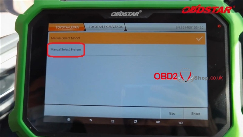 obdstar-x300-dp-plus-program-toyota-a8-all-key-lost-via-key-sim-5