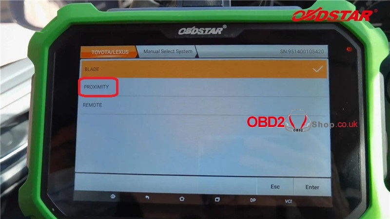 obdstar-x300-dp-plus-program-toyota-a8-all-key-lost-via-key-sim-6