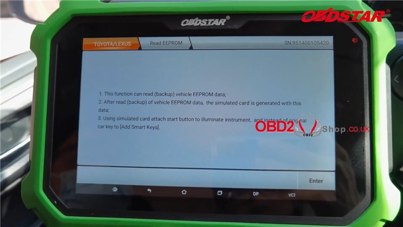 obdstar-x300-dp-plus-program-toyota-a8-all-key-lost-via-key-sim-9