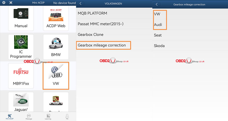acdp-module-25-vw-audi-0de-gearbox-mileage-correction-2