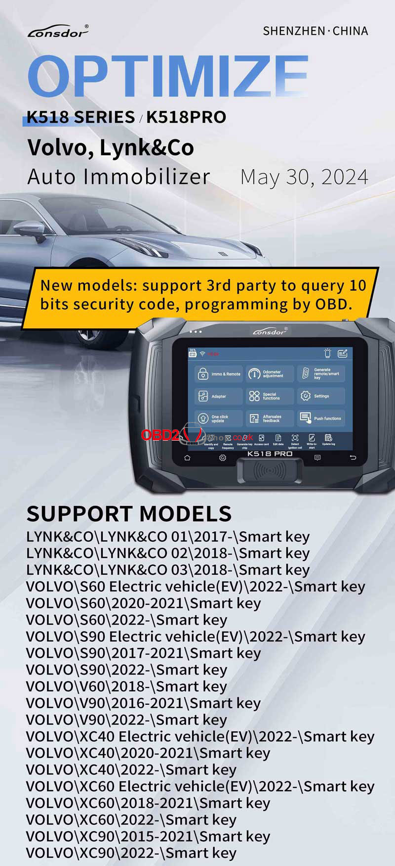lonsdor-k518-pro-volvo-lynk-co-immo-car-update-car-list