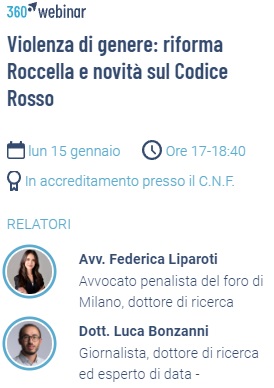 violenza di genere codice rosso riforma roccella avv. Federica Liparoti avvocato penalista Milano