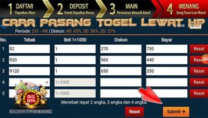 Cara Pasang Togel Lewat HP