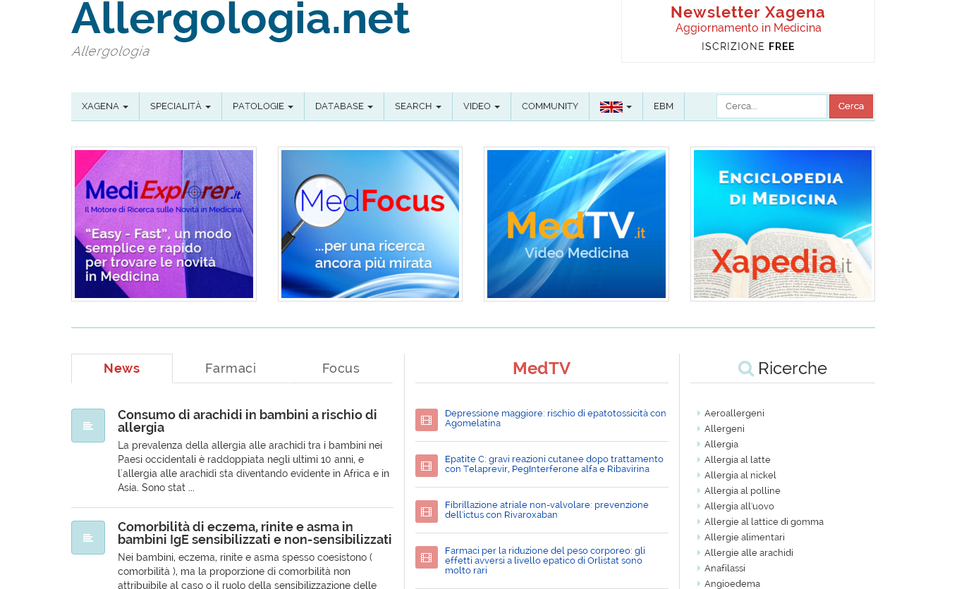Allergologia.net.Xagena_Network