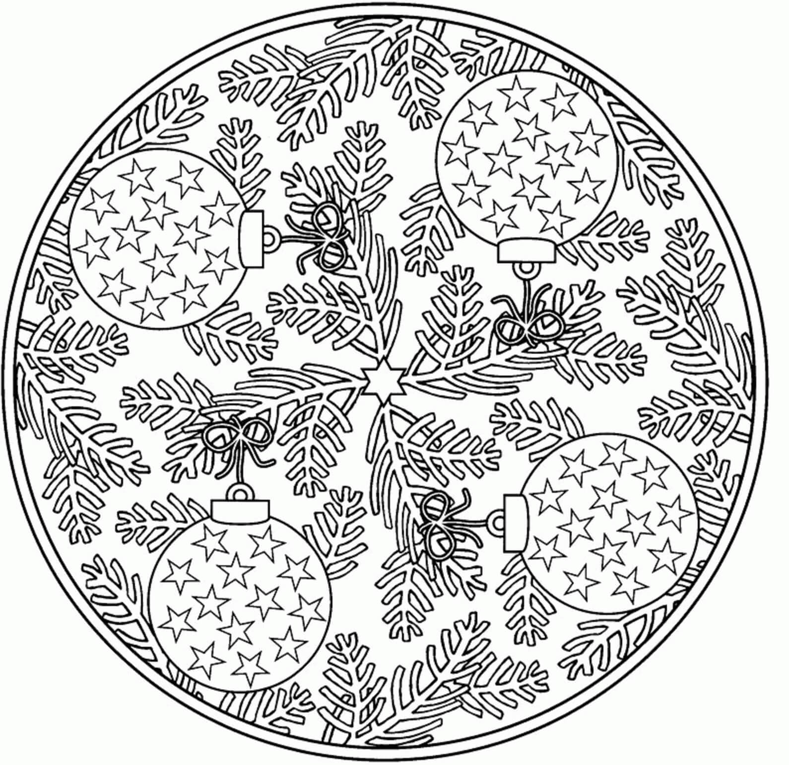 the-most-beautiful-and-unique-christmas-mandala-coloring-pages