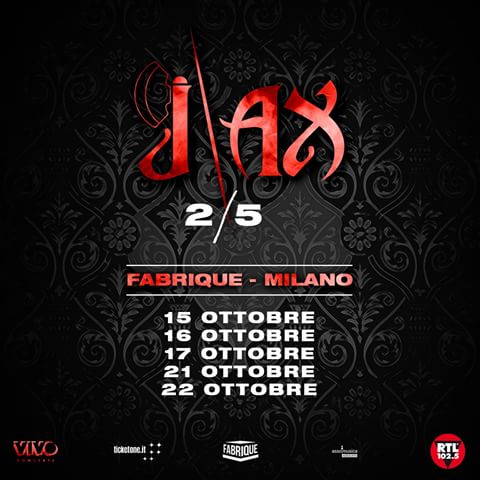 Biglietti J-Ax e Articolo 31 Tour 2019