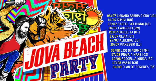 “Jova Beach Party”: ecco tutte le novità annunciate da Jovanotti!