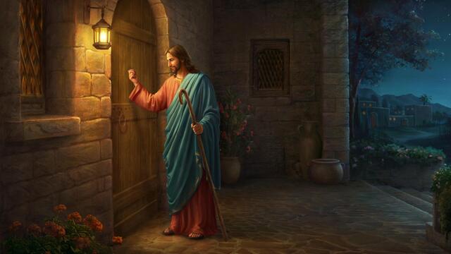 Il Signore Gesù bussa alla porta