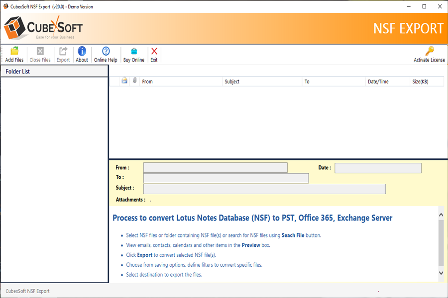 A Reliable Way to Import PST Files to NSF Format
