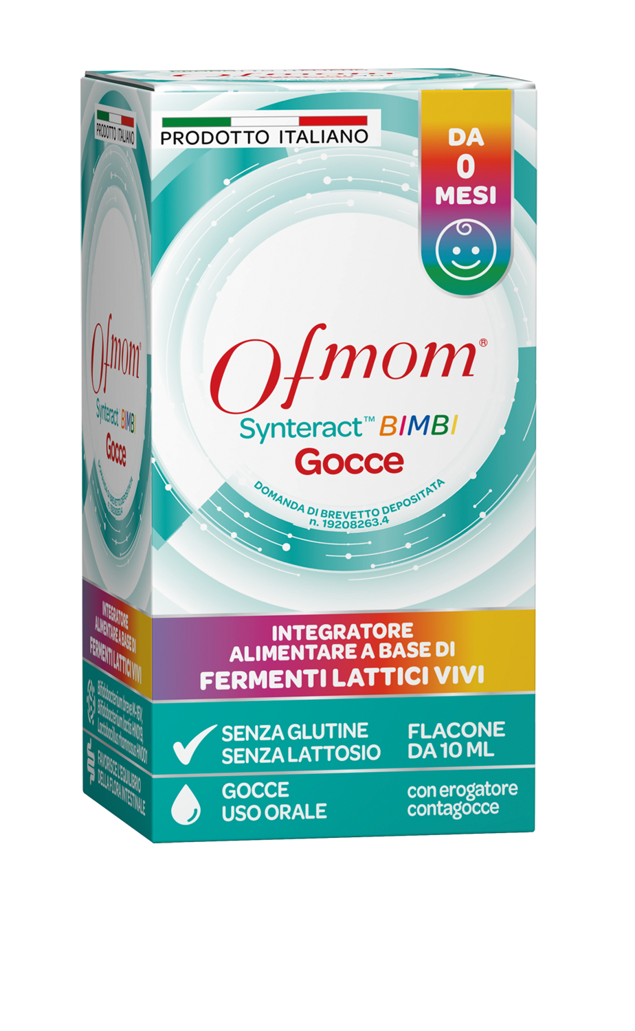 Da Ofmom SynterActTM BIMBI il primo integratore alimentare per bambini inodore, incolore adatto anche a intolleranti o allergici a lattosio e glutine