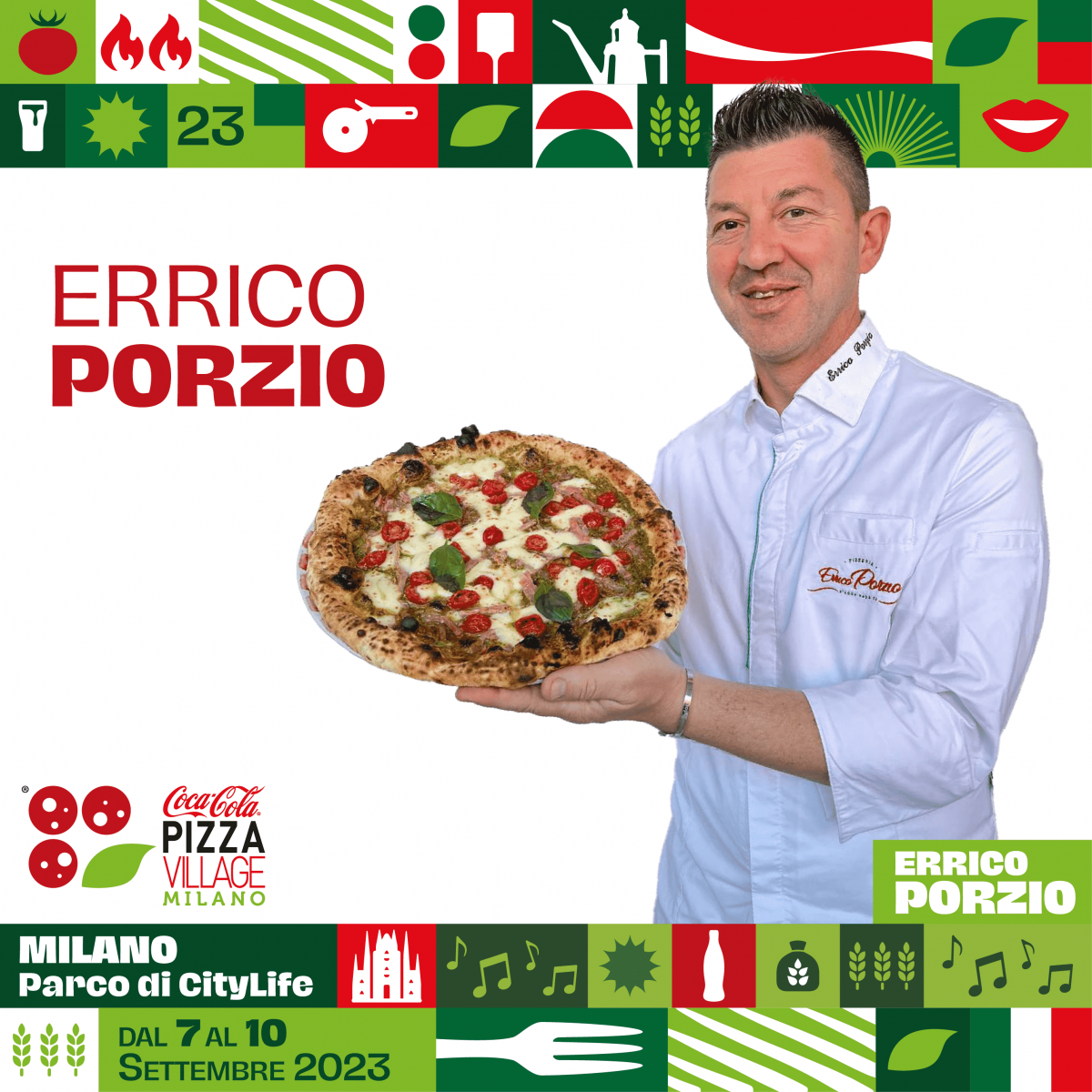 Citterio official sponsor della prima edizione del Coca-Cola Pizza Village Milano