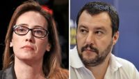 Ilaria-Cucchi-e-Matteo-Salvini