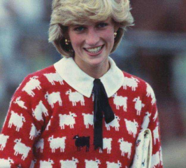 Lady Diana all'asta lo storico maglione che meglio la rappresentava