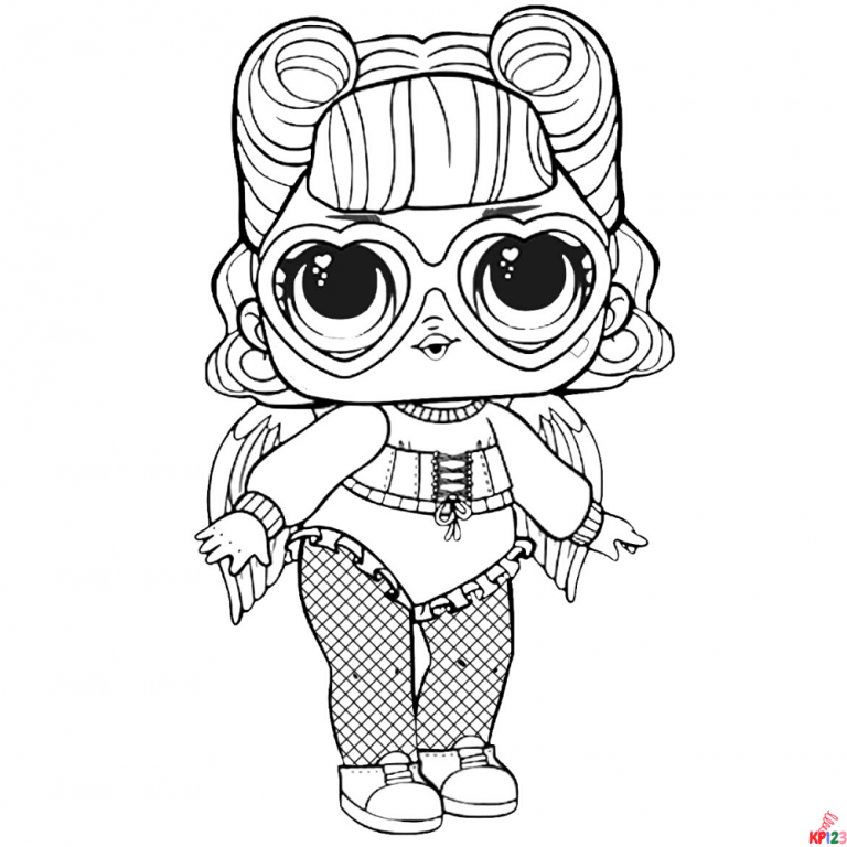 LOL dolls coloring pages - Disegni di Spiderman da colorare