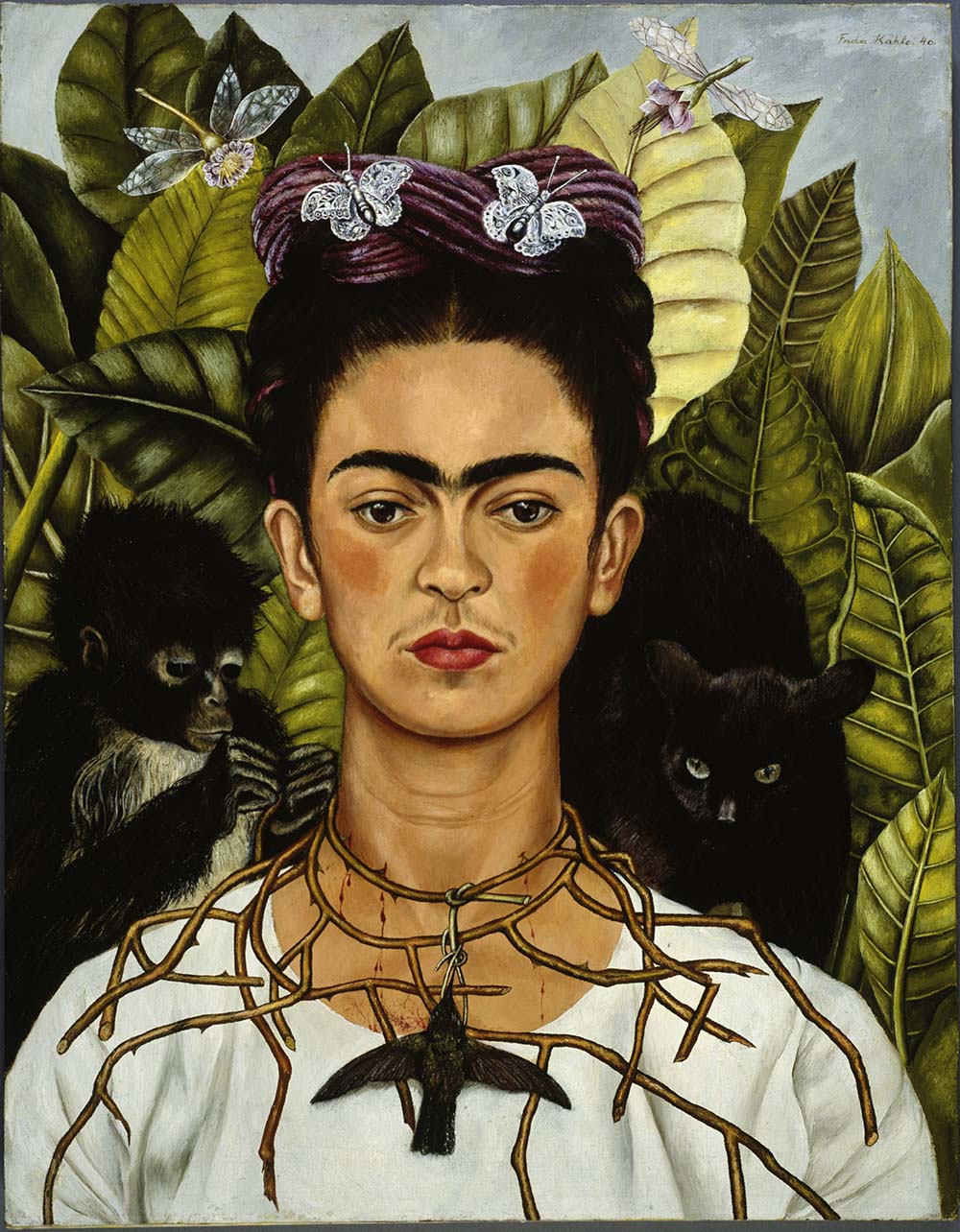 opere-famose-frida-kahlo-autoritratto-con-collana-di-spine