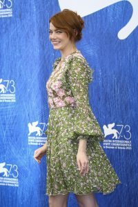 Emma Stone posing during the photocall of the movie "La la Land" at the 73rd International Film Festival of Venice (Mostra), Venice, on August 31st , 2016. Photo by Marco Piovanotto /ABACAPRESS.COMAbaca Press/LaPresseOnly Italy