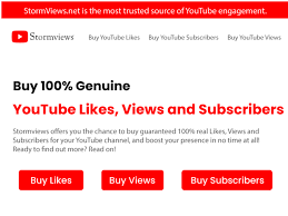 YouTube, Views, Subscribers, and Likes