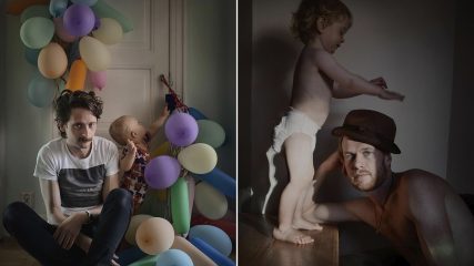Progetto fotografico Papà svedesi in congedo di maternità