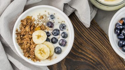 Il porridge più sano da mangiare a colazione.