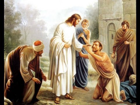 Gesù guarisce un lebbroso
