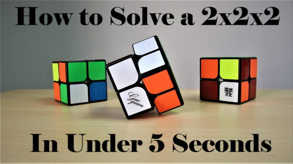 What is the fastest way to solve a 2×2?