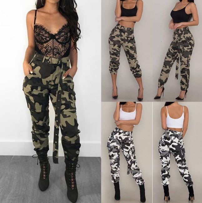Looks Stylish & Sexy With Camo Pants - What Fast Food Is Open on Easter ...