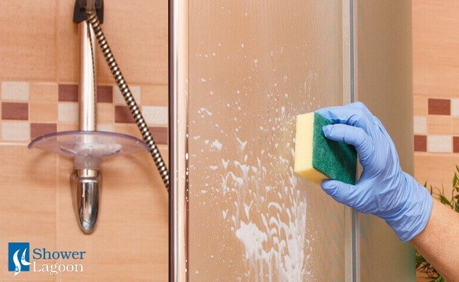How to clean shower screen limescale