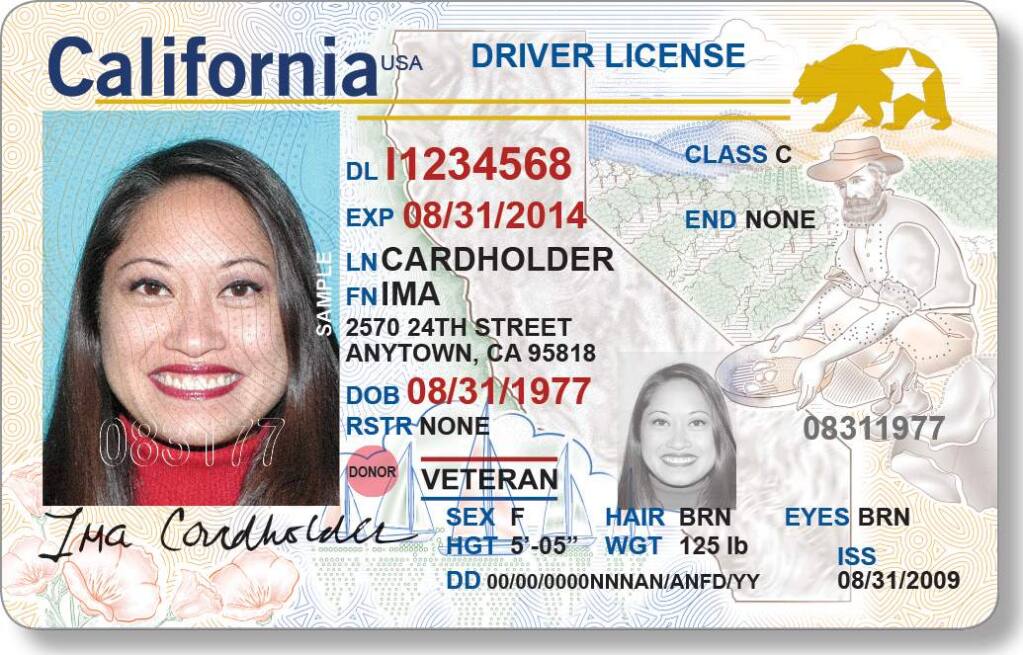 Drivers license: