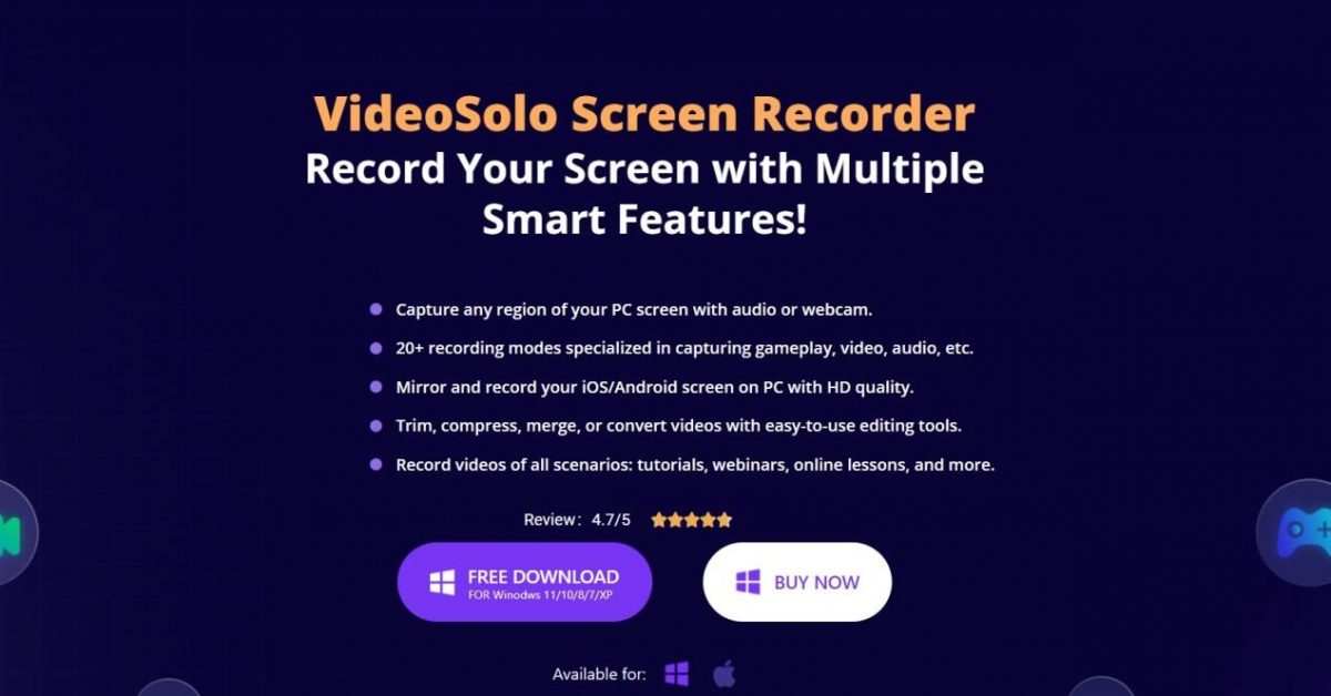 Making Screen Recording a Breeze: The Benefits of Using VideoSolo Screen Recorder
