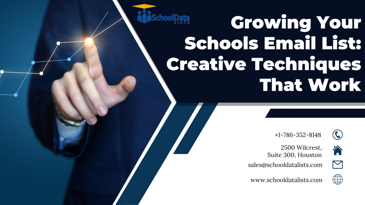 Growing Your Schools Email List: Creative Techniques That Work