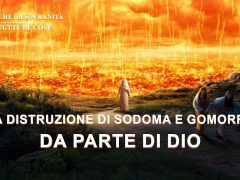 Film documentario (Spezzone 6) - La distruzione di Sodoma e Gomorra da parte di Dio