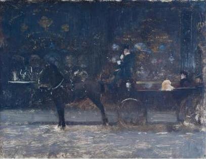 De Nittis, Passeggiata in carrozza