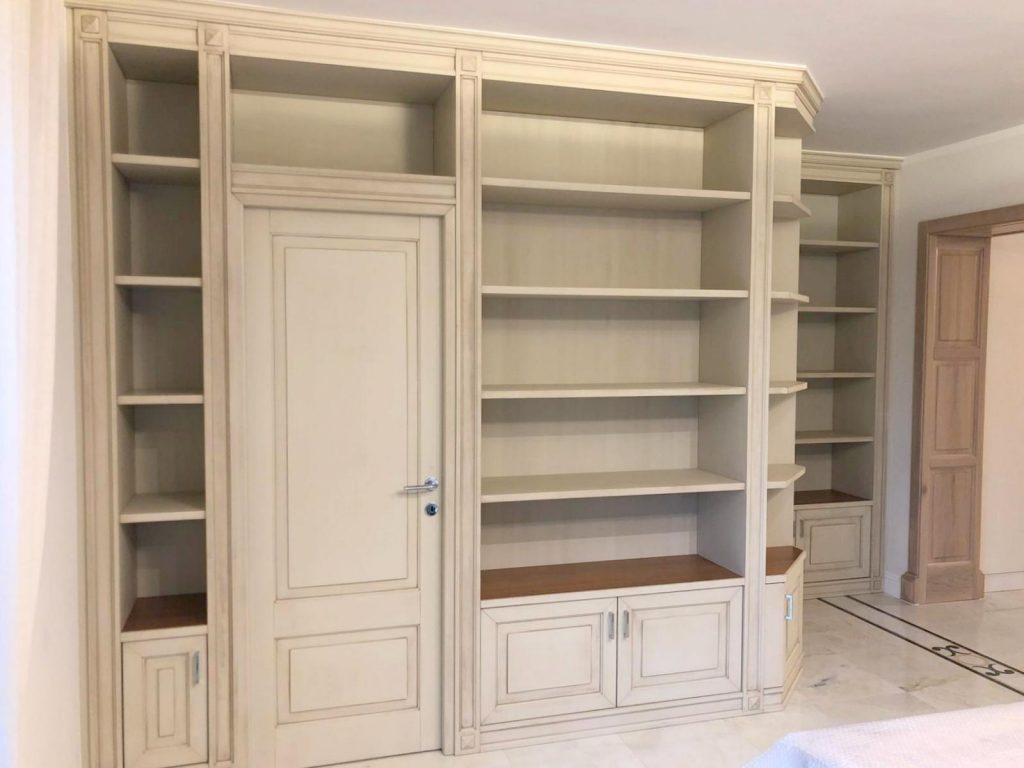 Librerie in legno laccato su misuraRoma