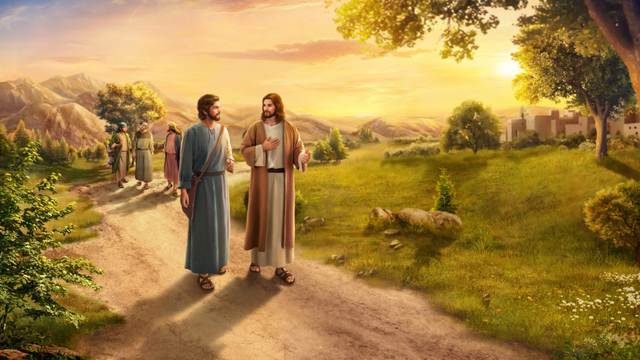 il Signore Gesù parla con Pietro